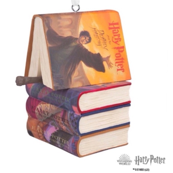 Hallmark Harry Potter “Books and Wand” Christmas Ornament (NWT) - Picture 3 of 11